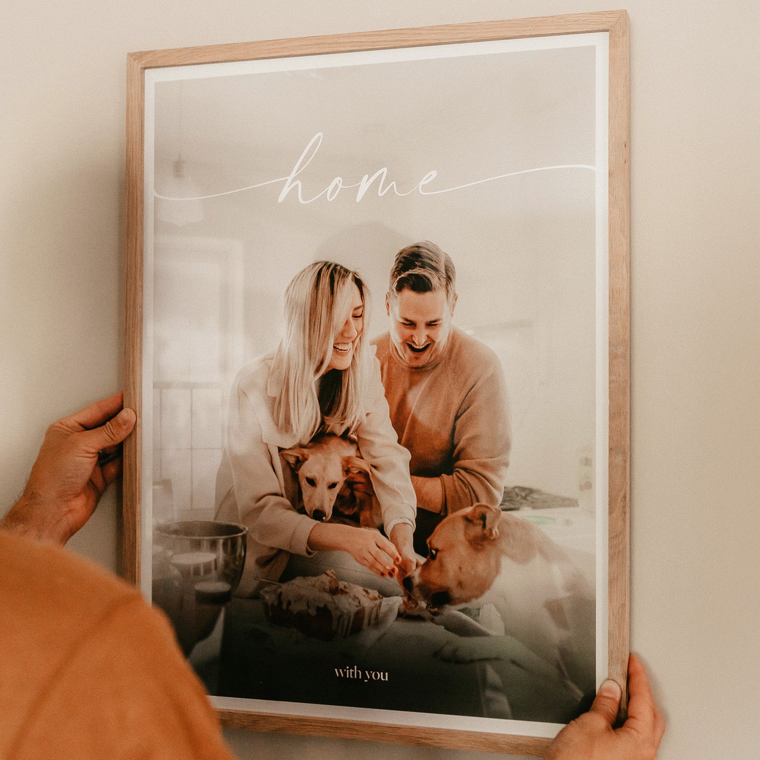 Personalisiertes Fotoposter – hochwertiges Poster mit eigenem Foto als individuelles Geschenk und stilvolle Wanddekoration für Zuhause