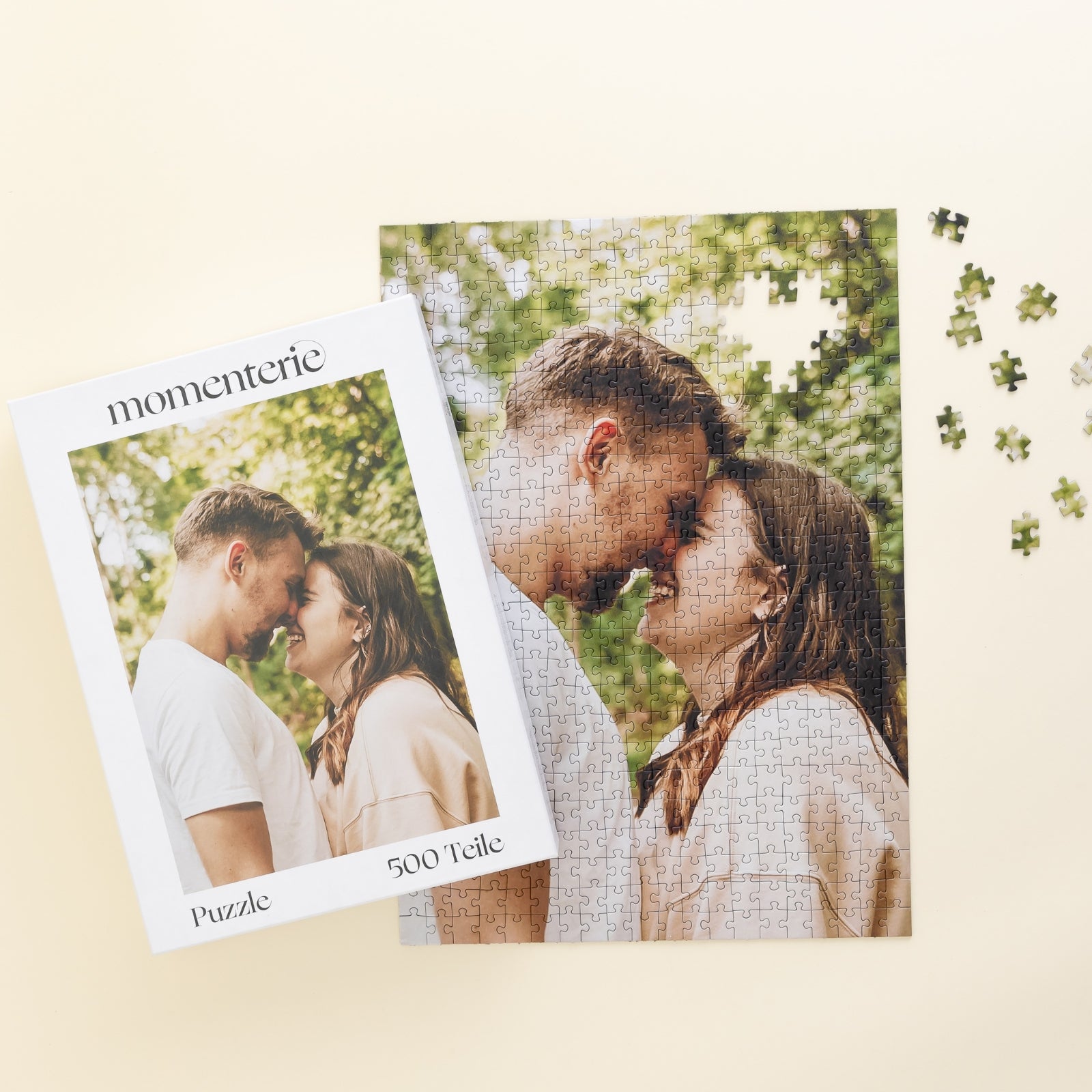 Personalisiertes Fotopuzzle – hochwertiges Puzzle mit eigenem Foto als kreatives Geschenk für Familie, Freunde oder Partner